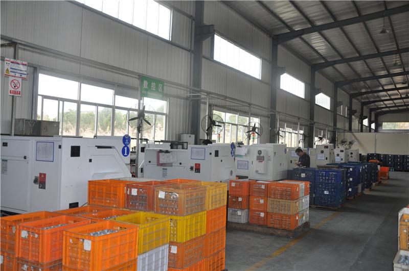 CNC processing area